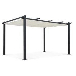 Aluminiumpergola CORDOBA - Ecru - 4 x 3 m