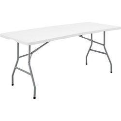 Mesa plegable - 180 cm - 8 personas - plástico