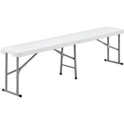 Banco plegable para mesa de recepción 180 cm.