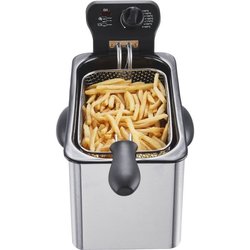 Fritteuse 3 L CONTINENTAL EDISON CERFR3IN2 - 2000W - Edelstahl
