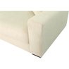 Festes gerades Sofa - 4 Sitze - PEDRO - Beige Cord - 261 x 124 x 104 c