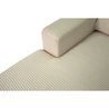 Linkes 4-Sitzer-Ecksofa - PAUL aus Cord - Beigefarbener Stoff - 216 x 