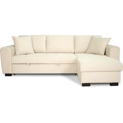 Umkehrbares, umwandelbares Ecksofa  4 Plätze  HAMILTON  Beigefarben