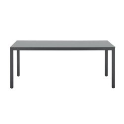 Gartentisch-Set für 6 Personen: Tisch + 6 Stühle  Aluminiumstruktur 