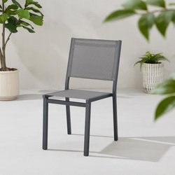 Ensemble repas table de jardin 6 personnes : Table + 6 chaises - Struc