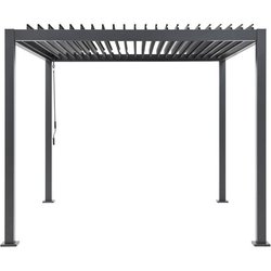 Bioklimatische Pergola GAYA - Struktur aus Aluminium und Stahl - 290x2