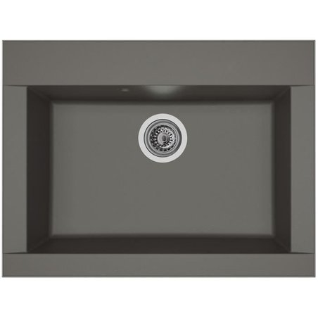 Sink Hexo 1 graue Betonschale