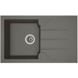 STRADOUR Fregadero de cocina empotrado 1 recipiente + 1 escurridor Alo