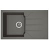 Sink Aloa 1 grigio vassoio di cemento