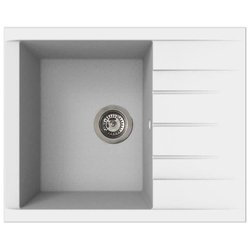 Lavello - Resina SMC - Bianco liscio - Incasso - STRADOUR - Cube 1C XS