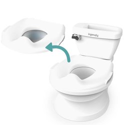 WC per bambini INGENUITY Mini con riduttore WC incluso, scarico musica