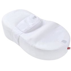 Rood kasteel/ Cocoonababy- Katoenen bloem® Wit