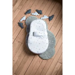 Matelas cocon ergonomique - RED CASTLE - COCOONABABY - Drap Happy Fox