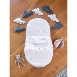 Matelas cocon ergonomique - RED CASTLE - COCOONABABY - Drap Happy Fox