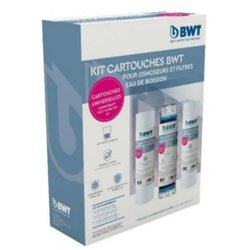 Pack de filtros - BWT - OSMOSEUR y triplex - Pack de 3 prefiltros para