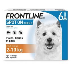 FRONTLINE Spot On Hund 2-10kg - 6 Pipetten