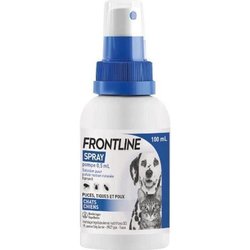 FRONTLINE Antiparasitario spray - 100 ml - Para perros y gatos