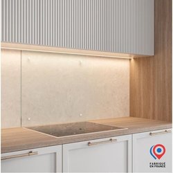 Splashback - Cooker hood backsplash - AURYS - Glass - Transparent - 60