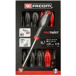 Satz mit 11 PROTWIST-Schraubendrehern - FACOM - AT.11PB