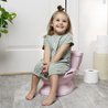 INGENUITY Mini WC per bambine con riduttore per WC per bambini incluso