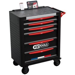 Servante d atelier - Equipée - 6 tiroirs - KS Tools - 824.6536F - Noir
