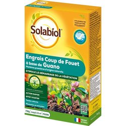 SOLABIOL SOGUA750N Boosting Fertilizer based on Guano Marin - 12 X 750