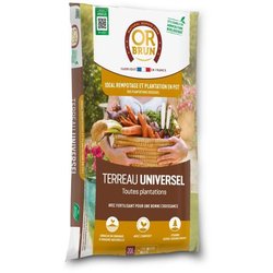 Universelle Blumenerde - GOLDBRAUN - OBRTUNI20N - 20 L