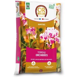 Orchideeëngrond - BRUIN GOUD - OBRTORC6U - 6L - Bevordert de groei