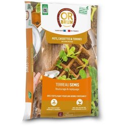 Seed Soil - BROWN GOLD - OBRTSEM6U - 6L - Improves Drainage - Optimal 