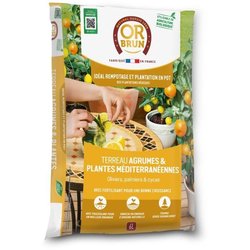 Citrus & Mediterranean Plants Soil - BROWN GOLD - OBRTAGR6U - 6L - Oli