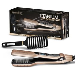 Lisseur vapeur - SAINT ALGUE - Coffret Demeliss TITANIUM SMOOTH RITUAL