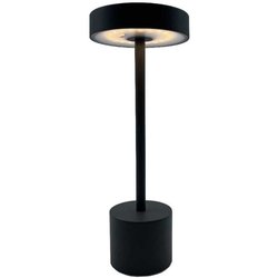 Wireless table lamp - LUMISKY - ROBY - Touch in aluminum - Dark gray -