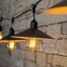 Outdoor solar light garland - LUMISKY - VINTY LIGHT SOLAR - 6 m - 10 f