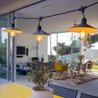 Outdoor solar light garland - LUMISKY - VINTY LIGHT SOLAR - 6 m - 10 f