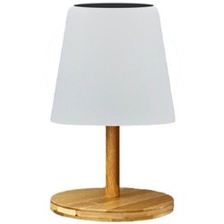 Lámpara de mesa solar y recargable - LUMISKY - STANDY MINI WOOD SOLAR 