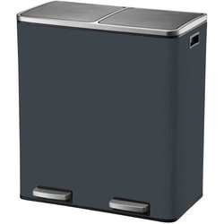 Poubelle de cuisine a pédale tri sélectif - MAJOR - KITCHEN MOVE - 60L
