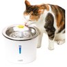 Fuente de agua para gatos Catit Flower - 3 L - Tapa de acero inoxidabl