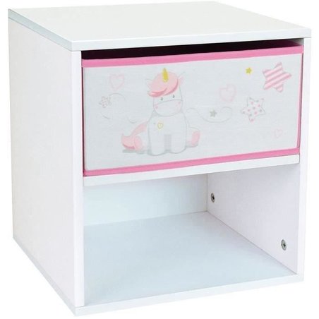 CIJEP Unicorn children s bedside table