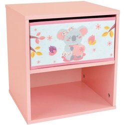CALLY MIMI KOALA Nachttisch mit Schublade ± 36 x 33 x 30 cm für Kinder