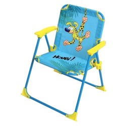 MARSUPILAMI Mobiliario de jardín para niños que incluye 1 mesa, 2 sill