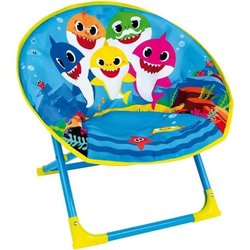 BABY SHARK 47 x 54 x 42 cm umklappbarer Mondsitz für Kinder