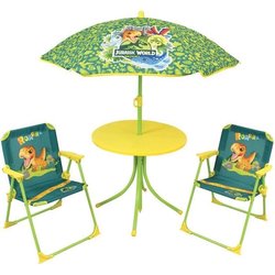 FUN HOUSE Jurassic Dinosaur Gartenmöbel  1 Tisch 46 x ø46 cm, 2 Stühl