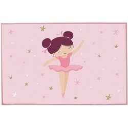 Fun House Tänzerin Ballerina Teppich 120 x 80 cm