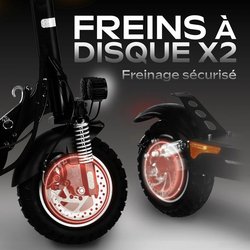 Trottinette électrique tout terrain pliable EBOOST GO - EZWAY - 10 - 4