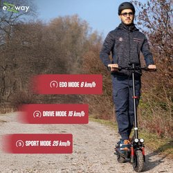 EBOOST INFINITY Monopattino elettrico pieghevole per tutti i terreni -