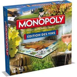 MONOPOLIO - Ediciones del vino - Juego de mesa - Versión francesa