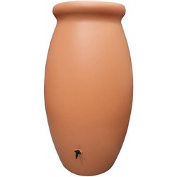 Toskanisches Glas-Wassersammler  BELLI  1000 l  Terrakotta