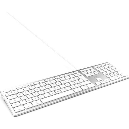 MOBILITY LAB ML304304 - Wired Touch Design Keyboard with 2 USB for Mac
