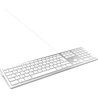 MOBILITY LAB ML304304 - Wired Touch Design Keyboard with 2 USB for Mac