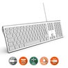MOBILITY LAB ML304304 - Tastiera cablata Touch Design con 2 USB per Ma